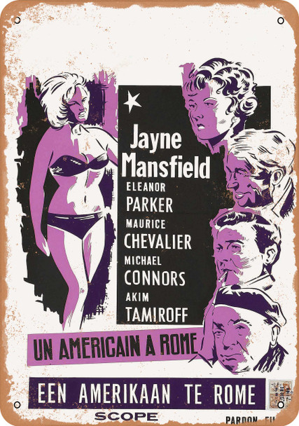 Panic Button (1964) 1 - Metal Sign