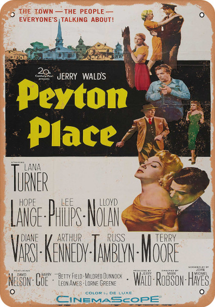 Peyton Place (1957) 1 - Metal Sign