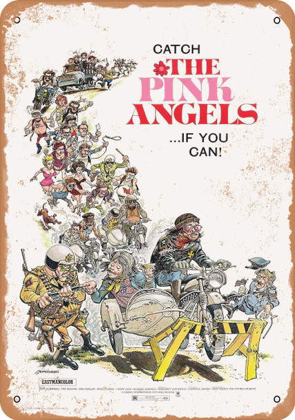Pink Angels (1972) - Metal Sign