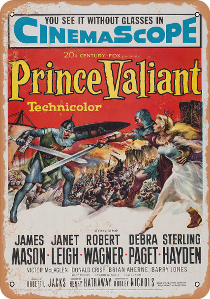 Prince Valiant (1954) - Metal Sign