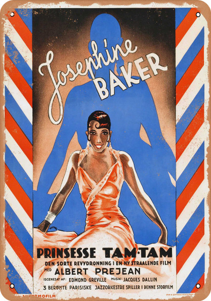 Princesse Tam Tam (1935) - Metal Sign