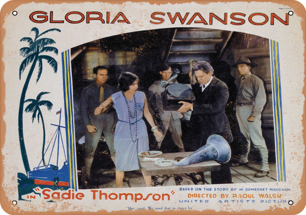 Sadie Thompson (1928) 5 - Metal Sign