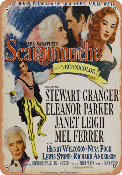 Scaramouche (1952) 1 - Metal Sign