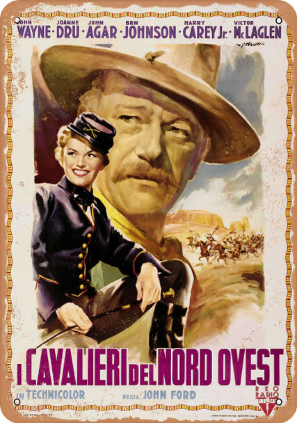 She Wore a Yellow Ribbon (1949) 2 - Metal Sign