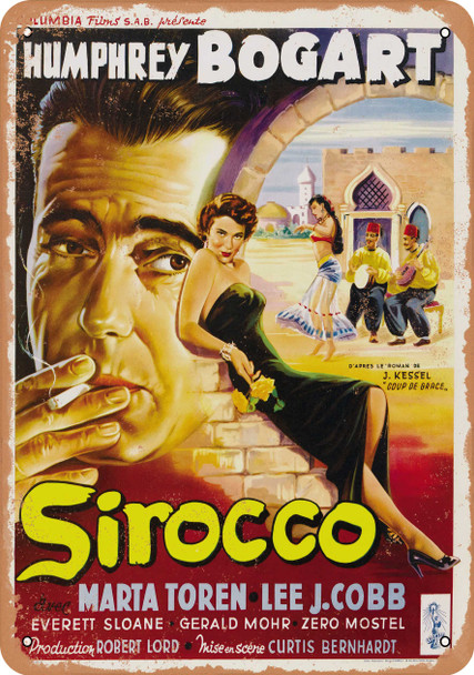 Sirocco (1951) 4 - Metal Sign