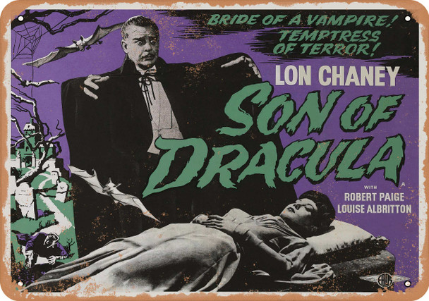 Son of Dracula (1943) 8 - Metal Sign