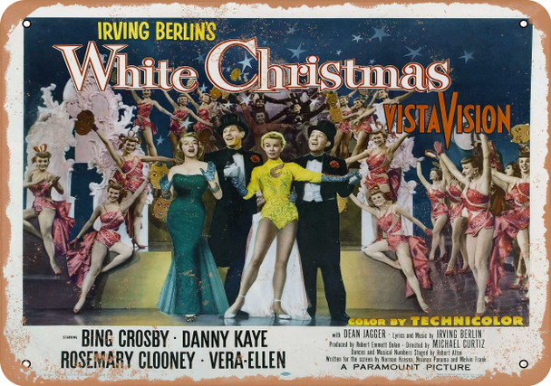 White Christmas (1954) 2 - Metal Sign