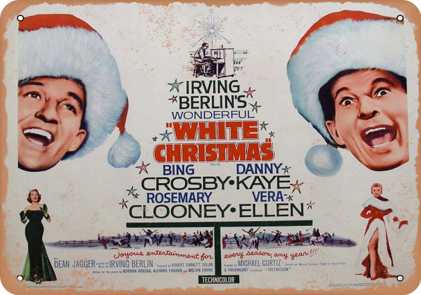 White Christmas (1954) 3 - Metal Sign