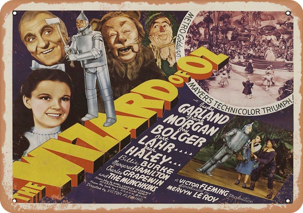 Wizard of Oz (1939) 1 - Metal Sign