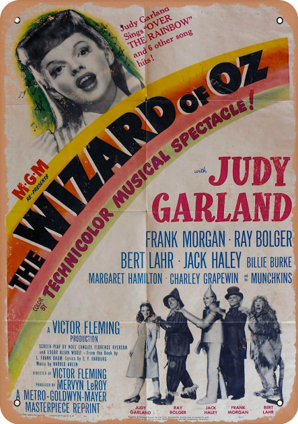 Wizard of Oz (1939) 2 - Metal Sign