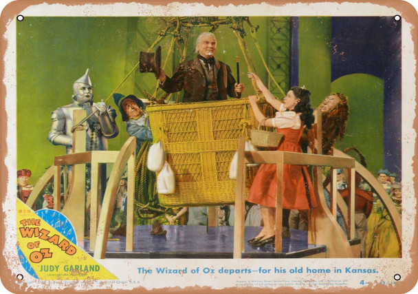 Wizard of Oz (1939) 6 - Metal Sign