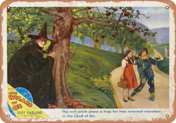 Wizard of Oz (1939) 7 - Metal Sign