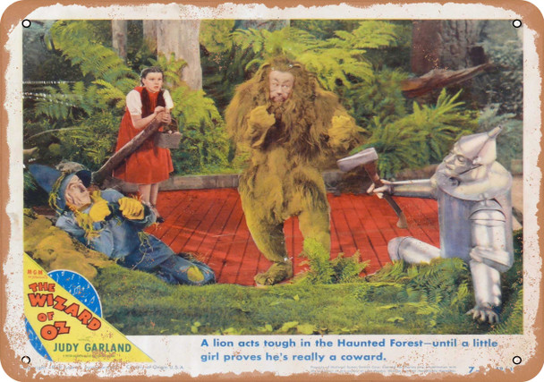 Wizard of Oz (1939) 9 - Metal Sign