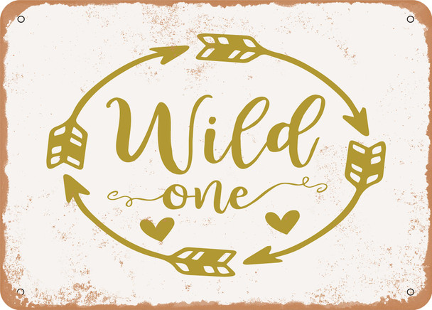 Wild One2 - Metal Sign