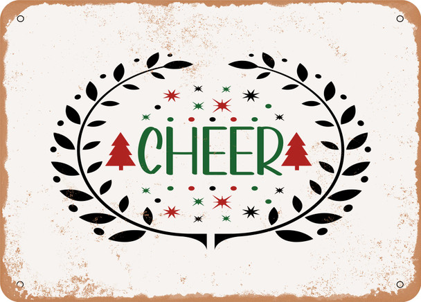Cheer - 4 - Metal Sign