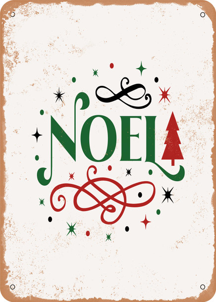 Noel - 2  - Metal Sign
