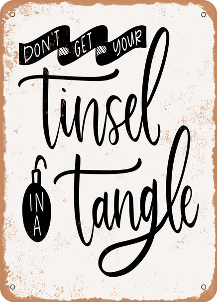Tangle  - Metal Sign