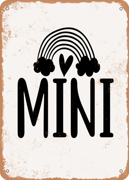 Mini - 4  - Metal Sign