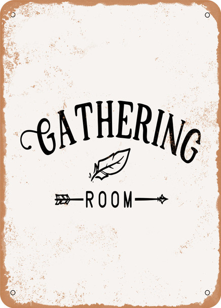 Gathering Room - 2  - Metal Sign