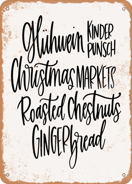 Gluhwein  - Metal Sign