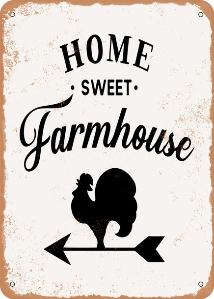 Home Sweet Farmhouse - 2  - Metal Sign