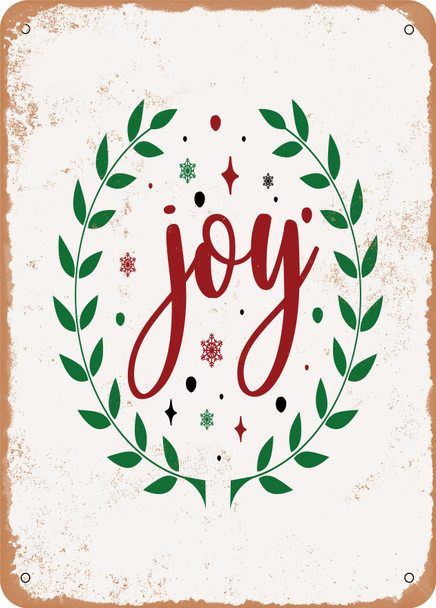 Joy - 3  - Metal Sign