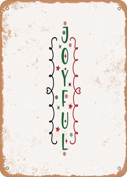 Joyful - 2  - Metal Sign