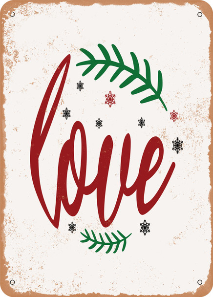 Love9  - Metal Sign