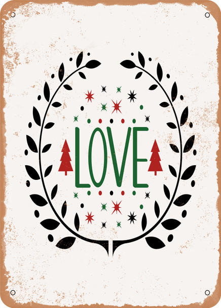 Love - 21  - Metal Sign