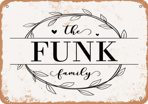 The Funk Family (Style 1) - Metal Sign The Funk Family (Style 1) - Metal Sign