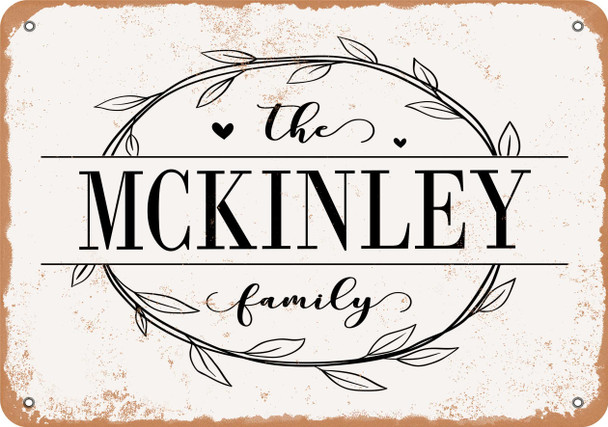 The McKinley Family (Style 1) - Metal Sign
