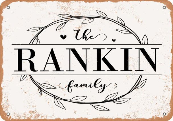 The Rankin Family (Style 1) - Metal Sign