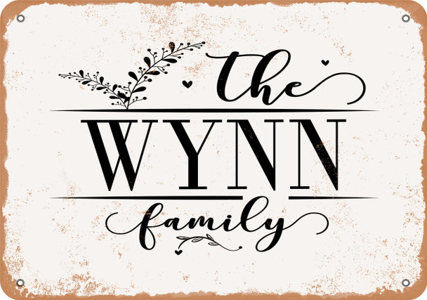 The Wynn Family (Style 2) - Metal Sign