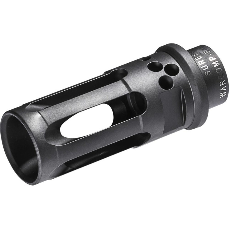 PORTED CLOSED TINE FLASH HIDER FOR M4/M16/AR VARIANTS, SERVES AS SUPPRESSOR ADAPTER FOR 5.56 SOCOM SUPPRESSORS