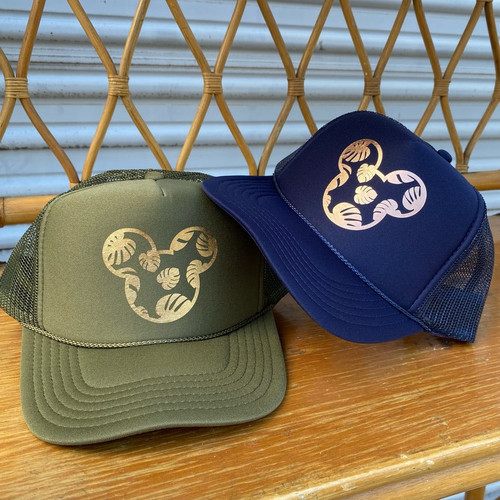 MONSTERA MOUSE TRUCKER HAT