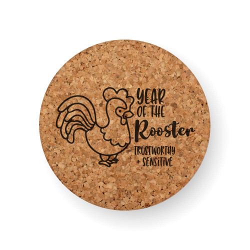 CHINESE ZODIAC YEAR OF THE ROOSTER COASTER