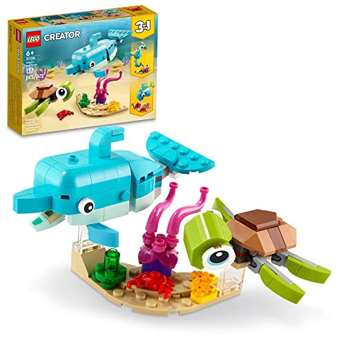 Dolphin and Turtle 3 in 1 - Lego 31128