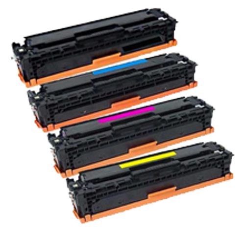 HP 410A SET (CF410A CF411A CF412A CF413A) Compatible Toner Cartridges - Buy Direct! Quest4Toner