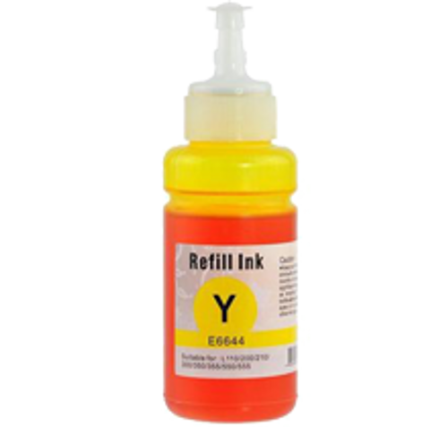 Compatible Epson 664 Dye Ink / Inkjet Bottle Yellow (T664420)