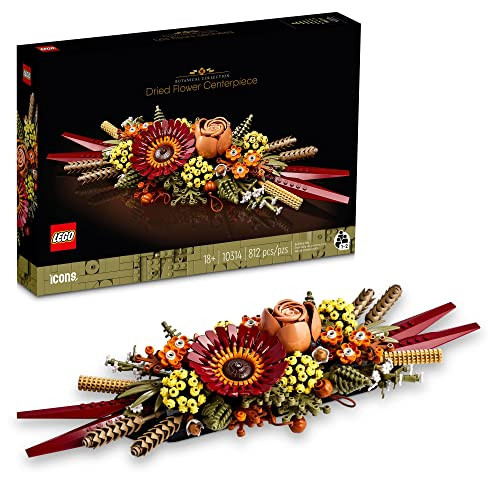 Dried Flower Centerpiece - Lego 10314