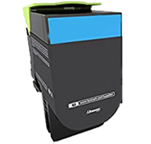 Compatible Lexmark 71B1HC0 Cyan Toner