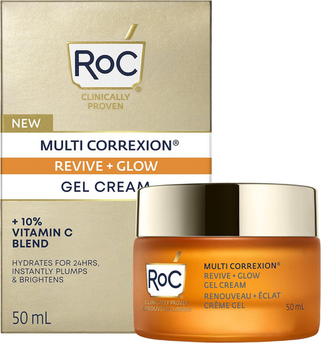RoC Revive + Glow Gel Cream, 50ml