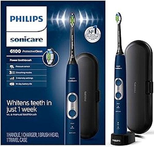 Philips 6100 electric toothbrush Blue