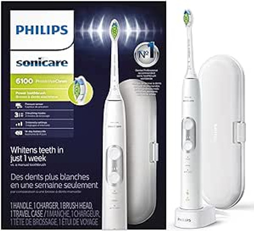 Philips 6100 electric toothbrush White