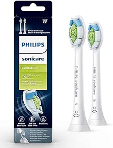 Philips Sonicare Diamond Clean White Replacement Brush Heads (2pk)