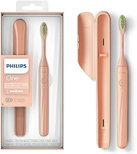 Philips ONE electric toothbrush chargeable Champagne