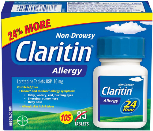 Claritin 105 tablets