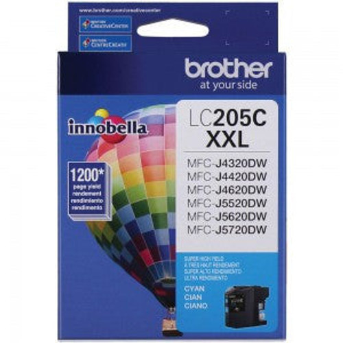Brother LC-205C Cyan OEM Ink - Buy Direct! Quest4Toner