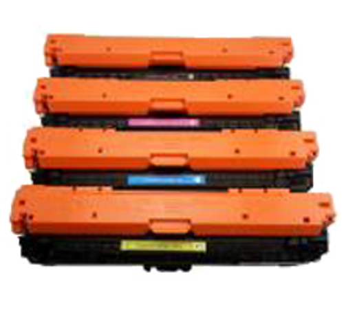 Compatible HP 651A Toner Set Black, Cyan, Yellow, Magenta