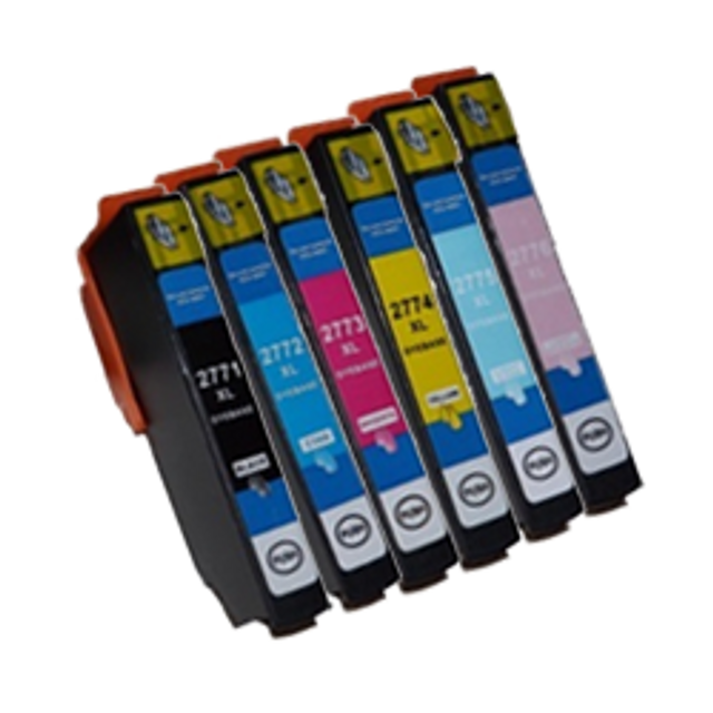 Compatible Epson T277XL Set Ink/Inkjet Cartridge (BK/M/C/Y/LC/LM)